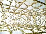 High Strength Gold Plated Wire Mesh Sofa Seat Springs , Rust Proof Spring Seat