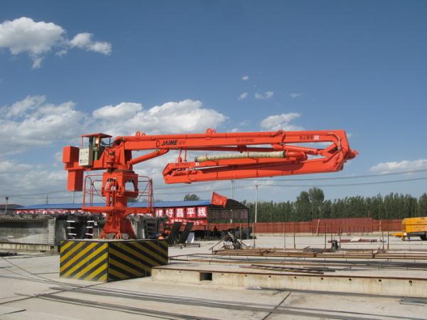 Buy cheap Horizontal Concrete Boom Pump , 11kw Hydraulic Placing Boom from wholesalers