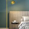 Buy cheap Gold Floor Lamp Modern E27 Standing Lamp Corner Light Reading Light Plated Brass led stand lamp(WH-MFL-65) from wholesalers