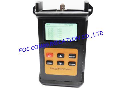 Buy cheap Handheld Fiber Optic Test Equipment / CWDM Power Meter For CWDM Systems from wholesalers