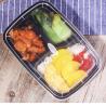 Buy cheap New design disposable PP 3 compartment food container with sauce dish from wholesalers