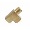 Buy cheap CNC Brass 90 Degree Elbow 1/2 NPT Male 1/2" NPT Female from wholesalers