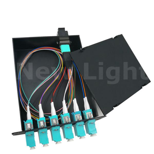 Buy cheap Male - LC 12 Cores MPO Cassette Module Fiber Optical Distribution Frame Multi Mode from wholesalers