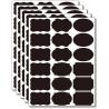 Buy cheap Dry Erase Removable Labels Black Reusable Bottle Labels from wholesalers