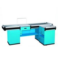 Buy cheap Custom Motored Supermarket Conveyor Belt Checkout Counter With Stainless Steel product