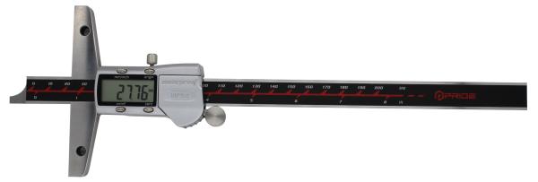 Buy cheap Metric / Inch Digital Depth Caliper Metal Cover IP54 Water Resistant from wholesalers