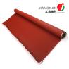 Buy cheap Red 0.4mm High Temp Fiberglass Fire Curtain Fabric Cloth For Building Fire Control System from wholesalers