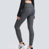 Buy cheap High Elastic Women's Yoga Tight Pants Naked Feeling Nylon Leggings With Pockets from wholesalers