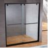 Buy cheap Black Frame Matt Tempered Glass Shower Screen Sliding Clear 288S from wholesalers