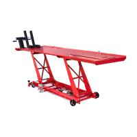 Buy cheap MXC76 Pneumatic Motorcycle Lift Table Heavy Duty Lift Table Platform Capacity product
