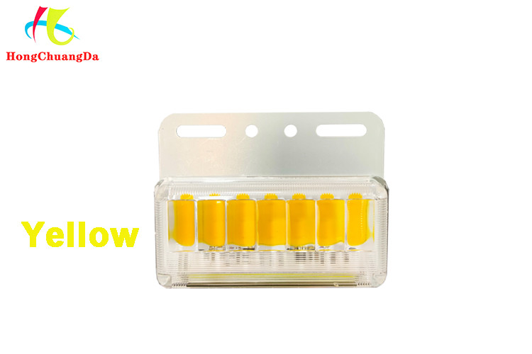 24V-27V LED COB Universal Side Marker Lamp Side Light For Trucks