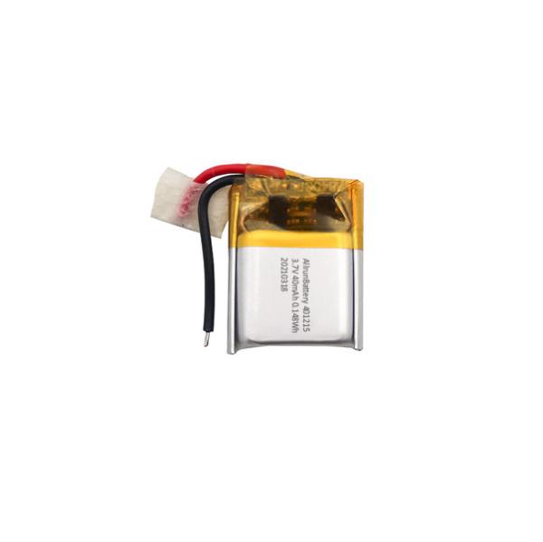Buy cheap 3.7V 40mAh Ultra Small LiPo Battery / Lithium Polymer Battery 401215 from wholesalers