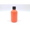 Buy cheap Oblique Shoulder PET Plastic Bottle With Black Fold Cap 300ml from wholesalers