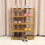 Modern Stackable Bamboo Shoe Rack Home Entryway Hallway Furniture