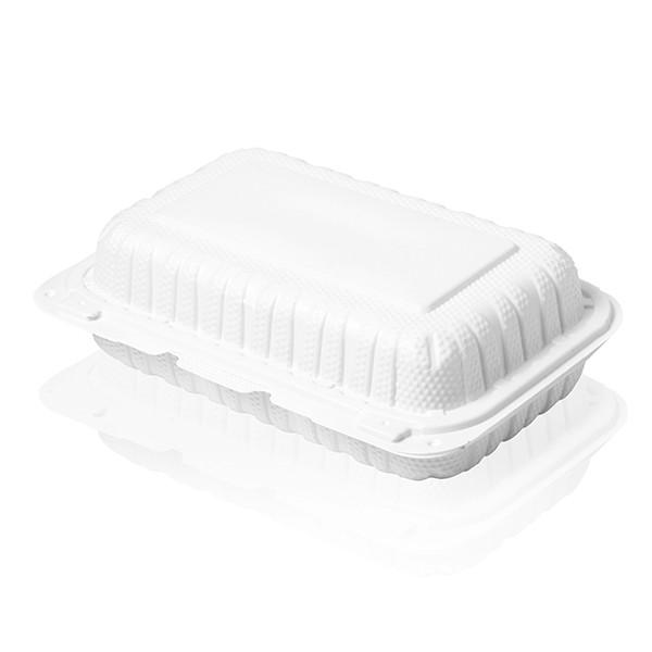 Buy cheap 27oz 750ml Takeout MFPP Hinged Lid Microwavable Container 9''X6''X2.6'' from wholesalers