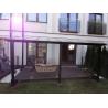 Buy cheap Waterproof terrace canopies awning polycarbonate balcony canopy outdoor cover aluminum gazebo DIY patio cover Black from wholesalers