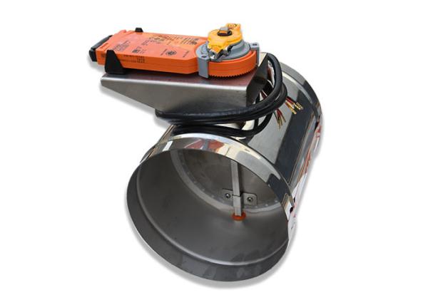Buy cheap 7nm Torque Stainless Steel 201 Duct Zone Dampers Can Customize Flanges from wholesalers