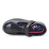 Buy cheap Classic Flush Flower Mary Jane Dress Shoes Girls Black Leather School Shoes from wholesalers