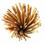 Recyclable Eco Friendly Paper Drinking Straws Colorful Graduation Paper Straws