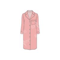 Buy cheap Breathable Ladies Viscose Pyjamas / Womens Modal Robe Dress Anti Shrink product