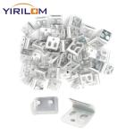 Durable Sofa Accessories 4-Hole Spring Clips With 0.8mm/1.0mm Thickness For