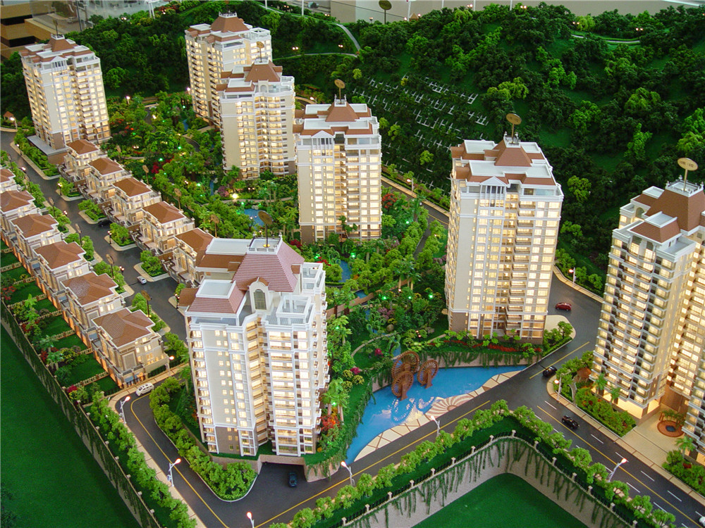 Customized Architectural Model Making Materials With Interior Furniture