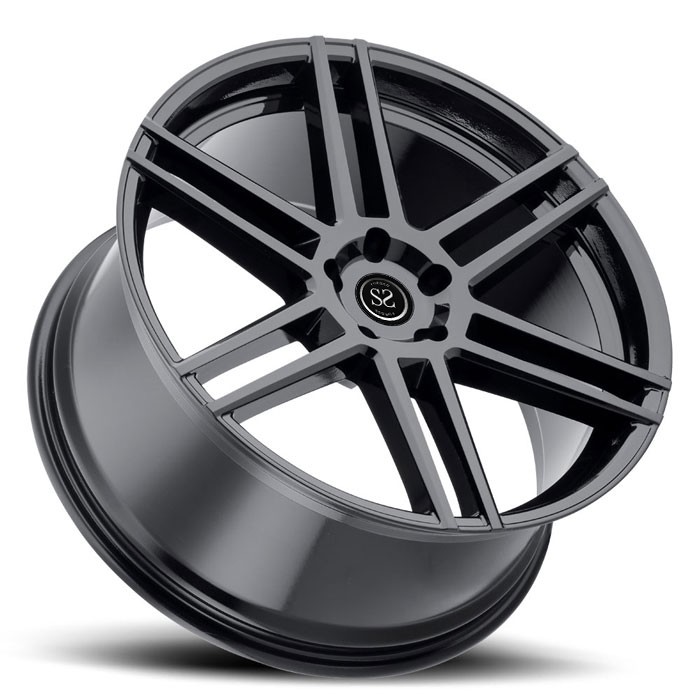 Matte black classic aluminum alloy monoblock forged wheel rim from china