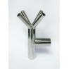 Buy cheap Stainless Steel Cip Tees Milk Machine Spare Parts Customized from wholesalers