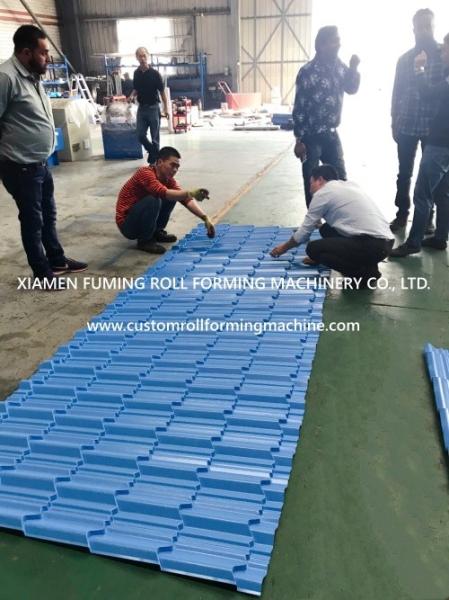 Buy cheap 7.0KW Metal Roof Tile Roll Forming Machine High Speed To 6m Long Sheet from wholesalers