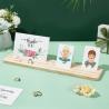 Buy cheap 3-slot Ring Jewelry Display Stand Craft Showing Organizer Tray Wood Business Card Holder for Tabletop Shows Jewelry Displaying from wholesalers