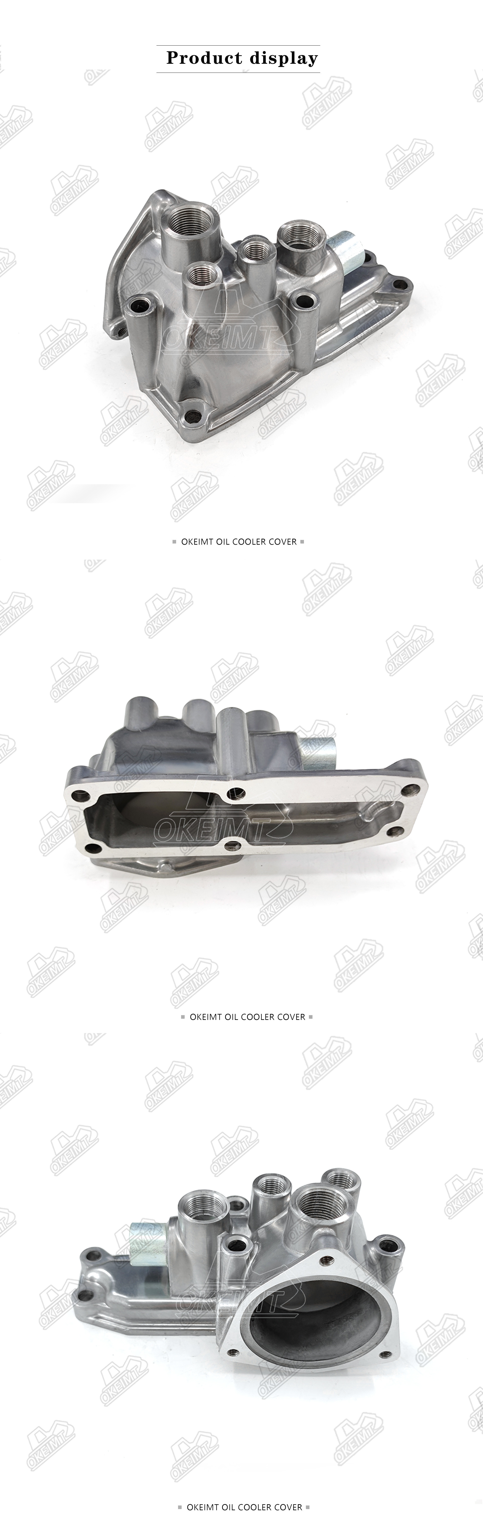 8943104913 6BD1 6BG1 Thermostat Cover Housing Thermostat Seat For Isuzu EX200-3 Excavator
