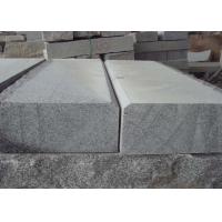 Buy cheap Granite stone block paving grey kerbs curbstone flamed sawn cut product