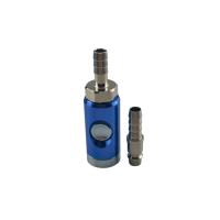 Buy cheap 28scfm Push Button Pneumatic Quick Coupler BSP Air Hose Safety Coupler product