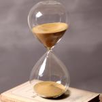 15 30 60 Minutes Glass Hourglass Sand Timer Size Customized