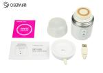 Household USB Rechargeable Ultrasonic Facial Cleansing Brush Built In Digital