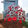 Buy cheap 150cm Outdoor Metal Sculpture Flower Sea Metal Garden Statues from wholesalers