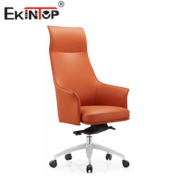Buy cheap Adjustable Gas Lift Revolving Leather Chair With Adjustable Height Swivel And Armrests from wholesalers