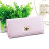 Buy cheap 0.19kg 10cm Width Ladies Genuine Leather Wallets Women'S Trifold Coin Pocket 19cm from wholesalers