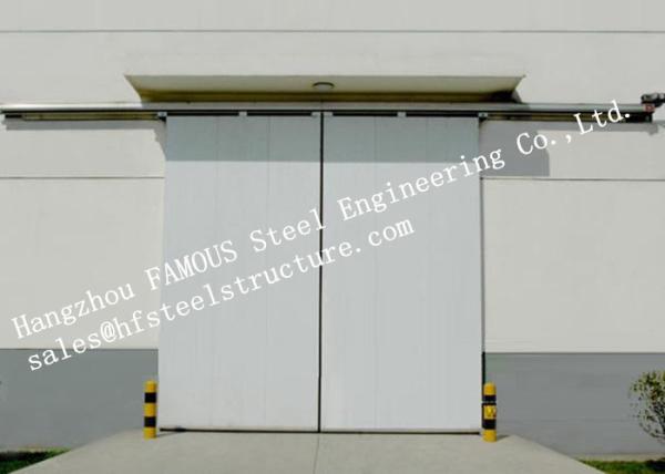 Buy cheap Customized Industrial Metal Sliding Door Steel Buildings Kits Single Direction For Warehouse from wholesalers