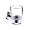 Buy cheap stainless steel material holder dual tier glass bathroom shelf from wholesalers
