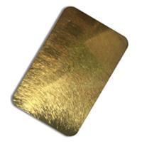 Buy cheap 304 Vibration Finish Decorative Stainless Steel Sheet PVD Coated SS Sheet 1219mm product