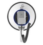 8 Ohm Multifunctional Megaphone Flashing Lights USB Port Portable Microphone