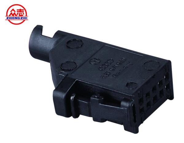 Black 10 Pin Automotive Wire Connectors With Clip Auto Parts Electrical