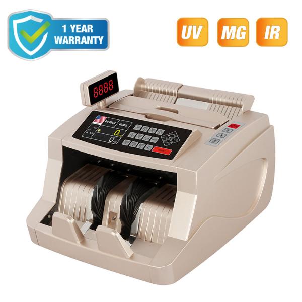 Buy cheap Golden Bill Counter Counting Machine JPY 0.15mm Mixed Denomination Currency Counter MG from wholesalers
