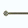Buy cheap Factory Directly Wholesale 28mm Single/Double Home Decoration Curtain Accessories Extendable Metal Curtain Rod Set from wholesalers
