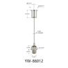 Buy cheap Self Locking Lighting Suspension Kits Up And Down Adjustable YW86010 from wholesalers