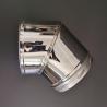 Buy cheap Stainless Steel 45 Degree Elbow Stove Chimney Pipe For Twist Locking System from wholesalers