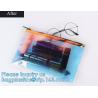 Buy cheap DAZZLING HOLOGRAPHIC, TPU PVC Laser Cosmetic Bag, Makeup Organizer Bags, Jelly Purse, Hanging Toiletry from wholesalers