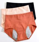 3 Layer Plus Size High Waist Classic Female Period Panties Breathable Menstrual