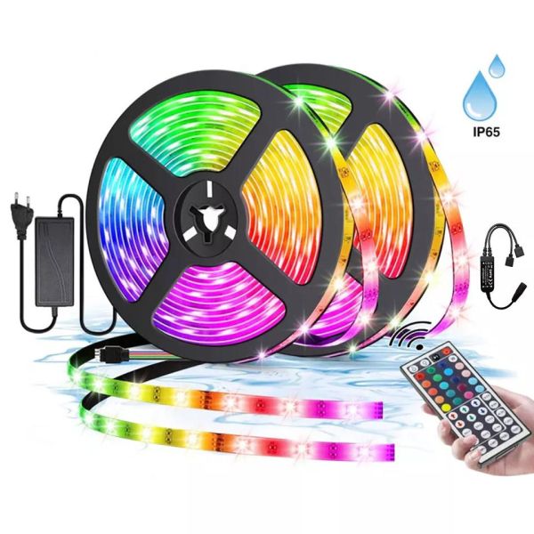 Long-Lasting Illumination Waterproof IP65 30d/m 5050 RGB LED Light Strips with Remote
